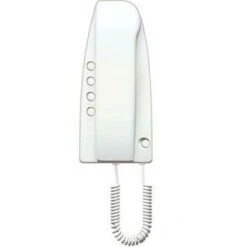 Citophone Universelle Audio Sprint Sprint Avec Bouton De Verrouillage Ouvert Et 4 Cles Pour Fonctions SupplÉmentaires Couleur Blanche 334262
