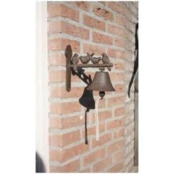 Cloche En Fonte Petits Oiseaux 9 Cloche En Fonte Petits Oiseaux -Dagrand Magasin 12254989 3