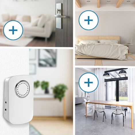 Carillon Sans Fil Enfichable - Sans Fil Sans Pile - 102438 - 5 Carillon Sans Fil Enfichable - Sans Fil Sans Pile - 102438 - – Image 3