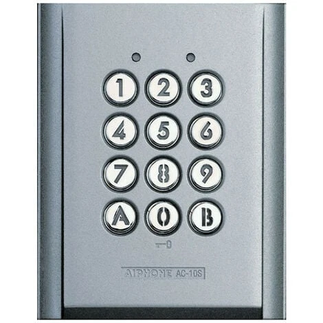 Clavier Saillie Métal Injecté, Rétro éclairé, 100 Codes & 2 Relais (120150) 3 Clavier Saillie Métal Injecté, Rétro éclairé, 100 Codes & 2 Relais (120150)