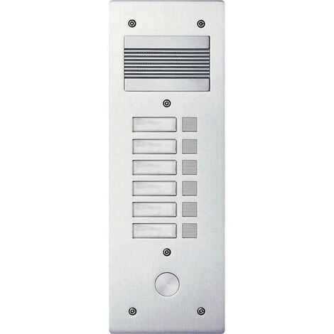 Legrand Platine De Rue Série 200 Audio étroite Façade Alu 4mm 6 Appels (308206) 3 Legrand Platine De Rue Série 200 Audio étroite Façade Alu 4mm 6 Appels (308206)