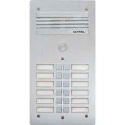 Legrand Platine De Rue Série 300 Audio Façade Alu 4mm 12 Appels (308312)