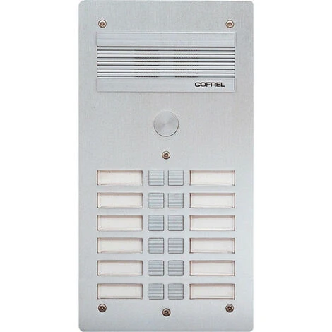 Legrand Platine De Rue Série 300 Audio Façade Alu 4mm 12 Appels (308312) 3 Legrand Platine De Rue Série 300 Audio Façade Alu 4mm 12 Appels (308312)