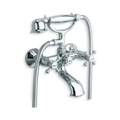 Ensemble Mélangeur Bain Douche + Douchette Fixation Murale BALILLA - CRISTINA ONDYNA BL10251