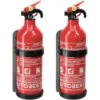 Kit De 2 Extincteurs 1 Kg à Poudre Abc Classes De Feux 2 Kit De 2 Extincteurs 1 Kg à Poudre Abc Classes De Feux -Dagrand Magasin 21748494 1