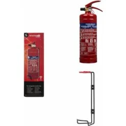 Extincteur Smartwares BB2 – Poudre – 2 Kg – Classe De Feu ABC - Inclut Le Support De Montage 8 Extincteur Smartwares BB2 – Poudre – 2 Kg – Classe De Feu ABC - Inclut Le Support De Montage -Dagrand Magasin 22509980 2