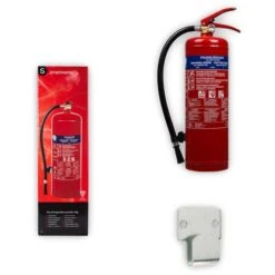 Extincteur Smartwares BB4 – Poudre – 4 Kg – Classe De Feu ABC -Dagrand Magasin 22510027 3