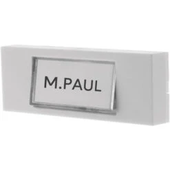 Bouton De Sonnette Filaire Avec étiquette Porte-nom - Otio -Dagrand Magasin 27799342 3