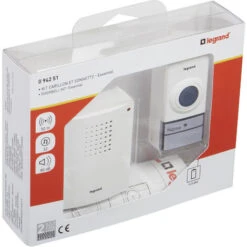 Legrand Kit Carillon Radio Sans Fil Essentiel - Blanc