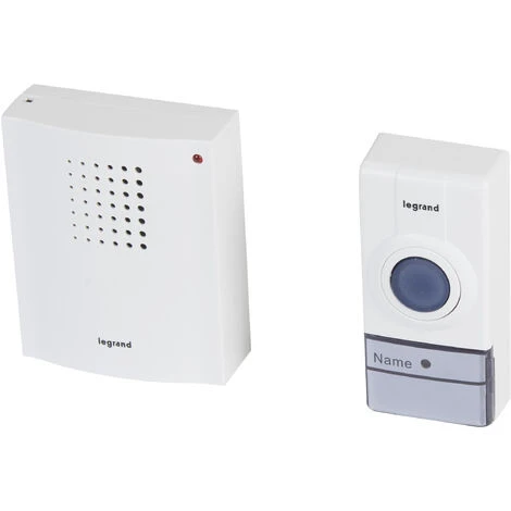 Legrand Kit Carillon Radio Sans Fil Essentiel - Blanc 4 Legrand Kit Carillon Radio Sans Fil Essentiel - Blanc – Image 2