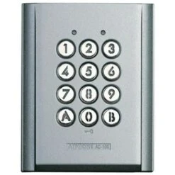 Aiphone - Clavier Saillie Résistant Au Vandalisme, Rétro éclairé 100 Codes 2 Relais 12/24vca-cc - AC10S