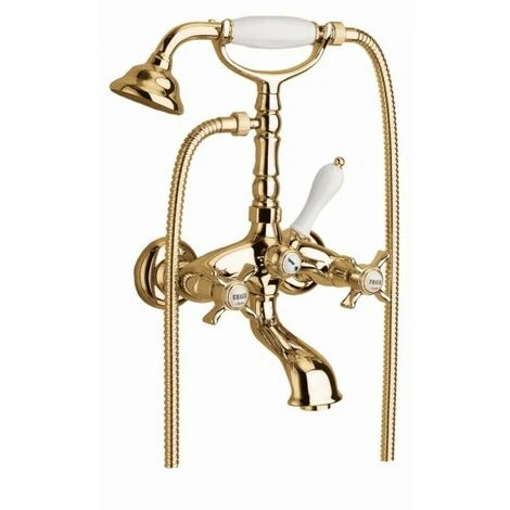 Mélangeur Bain/Douche CHAMBORD Doré - CRISTINA ONDYNA CH10252 4 Mélangeur Bain/Douche CHAMBORD Doré - CRISTINA ONDYNA CH10252 – Image 2