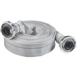 Tuyau D'incendie Plat 20 M Avec Raccords 2 Pouces