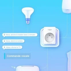 Lot De 2 Mini Prise 2P+T Connectée WiF - TP-Link 10 Lot De 2 Mini Prise 2P+T Connectée WiF - TP-Link -Dagrand Magasin 37395431 4