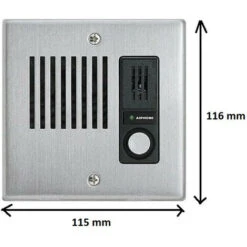 Aiphone - Platine Inoxydable Encastrable Avec Un Bouton - IEJA 7 Aiphone - Platine Inoxydable Encastrable Avec Un Bouton - IEJA -Dagrand Magasin 38277817 3