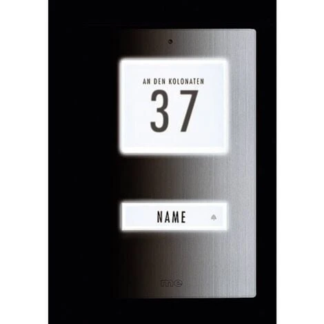 Bouton De Sonnette Simple M-e Modern-electronics KT 1-EG Acier Inoxydable 12 V/1 A 4 Bouton De Sonnette Simple M-e Modern-electronics KT 1-EG Acier Inoxydable 12 V/1 A – Image 2