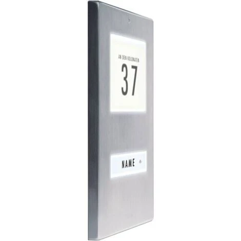 Bouton De Sonnette Simple M-e Modern-electronics KT 1-EG Acier Inoxydable 12 V/1 A 5 Bouton De Sonnette Simple M-e Modern-electronics KT 1-EG Acier Inoxydable 12 V/1 A – Image 3