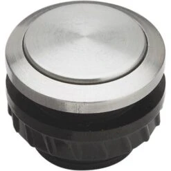 Bouton De Sonnette Simple Grothe 62060 Acier Inoxydable 12 V/1,5 A