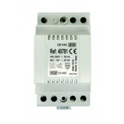 Alimentation 40781 - 230 Vac / 12 Vac - 1.5 A Pour Kit Vidéo AIPHONE - 100086