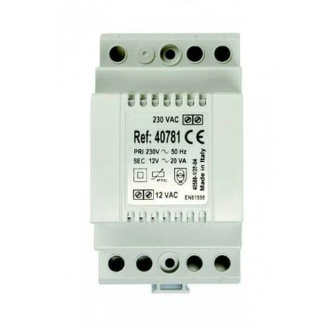 Alimentation 40781 - 230 Vac / 12 Vac - 1.5 A Pour Kit Vidéo AIPHONE - 100086 3 Alimentation 40781 - 230 Vac / 12 Vac - 1.5 A Pour Kit Vidéo AIPHONE - 100086