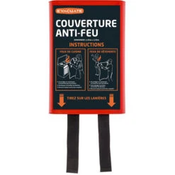 Couverture Anti-feu 1,20x1,20 M - EVACUATE