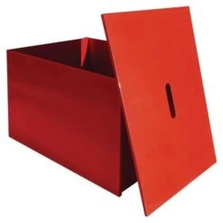 Bac à Sable En Acier Avec Couvercle 100 Litres