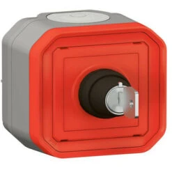 Legrand Commande Arrêt Pompier Pour Désenfumage Plexo Complet Saillie (069737L)