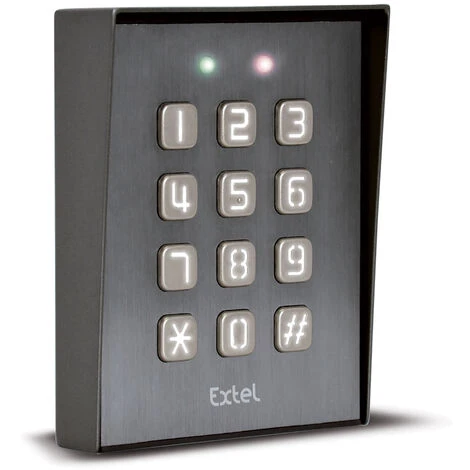 Digicode Universel Filaire Extel KLAVY 3 Clavier à Code Rétro-éclairé Toutes Marques Motorisation Avec Contact Sec 109115 - Digicode 4 Digicode Universel Filaire Extel KLAVY 3 Clavier à Code Rétro-éclairé Toutes Marques Motorisation Avec Contact Sec 109115 - Digicode – Image 2