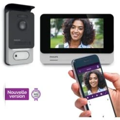 Visiophone Connecté PHILIPS WelcomeEye Connect 2 9 Visiophone Connecté PHILIPS WelcomeEye Connect 2 -Dagrand Magasin 59302367 3