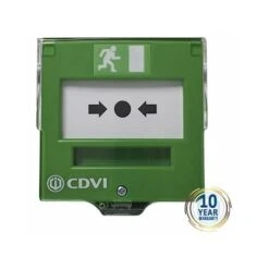 Bris De Glace - Vert - 2 Contacts - Cdvi Bbgp2v