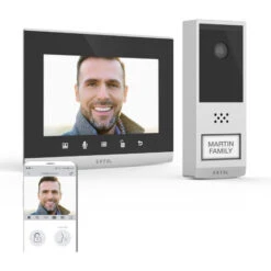 Visiophone Connecté - Sans Fil, Longue Portée 350 Mètres - Wave 2 - Extel - 720321 -