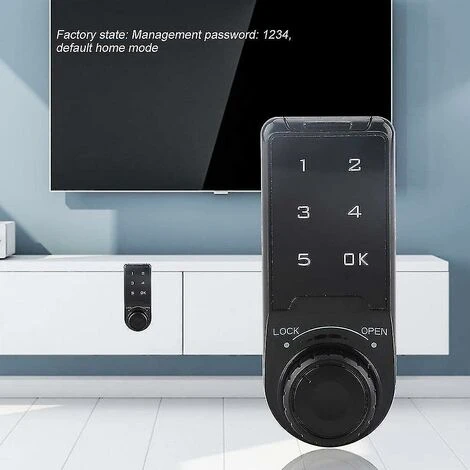 Serrure électronique Numérique Clavier Tactile Serrure De Sécurité Mot De Passe Armoire Codée Casier Pour Cabine De Bureau 20MM 5 Serrure électronique Numérique Clavier Tactile Serrure De Sécurité Mot De Passe Armoire Codée Casier Pour Cabine De Bureau 20MM – Image 3