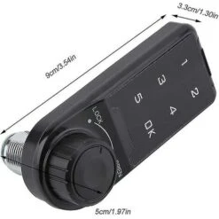 Serrure électronique Numérique Clavier Tactile Serrure De Sécurité Mot De Passe Armoire Codée Casier Pour Cabine De Bureau 20MM 11 Serrure électronique Numérique Clavier Tactile Serrure De Sécurité Mot De Passe Armoire Codée Casier Pour Cabine De Bureau 20MM -Dagrand Magasin 64935616 5