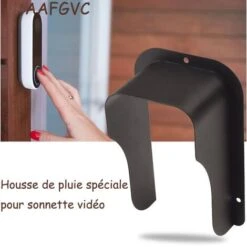 Solde- AGILITY, Protection Et Fixtion Pour Interphone, Visiophone Et Sonnette, AGILITY Couvercle MéTallique éTanche Versailles Pour CaméRa VidéO, Sonnette, Serrure De Porte, Bouton De Portes D'AccèS,