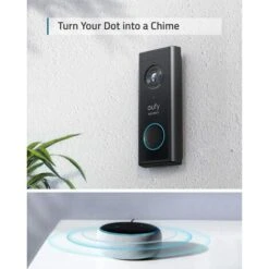 Eufy Security, Sonnette Vidéo Doorbell Sans Fil (avec Batterie) Avec HD 2K, Aucuns Frais Mensuels, AI Intégrée Pour La Détection Des Personnes, Son Bidirectionnel, Installation Autonome Simple -Dagrand Magasin 70129253 5