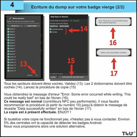 Lot De 5 Badges RFID 13.56Mhz Programmable MCT Android UID Modifiable Puce CUID Vert 7 Lot De 5 Badges RFID 13.56Mhz Programmable MCT Android UID Modifiable Puce CUID Vert – Image 5