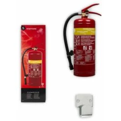 Extincteur Smartwares SB3 Mousse, 3 Litres, Classe De Feu AB, Avec Support De Montage 10 Extincteur Smartwares SB3 Mousse, 3 Litres, Classe De Feu AB, Avec Support De Montage -Dagrand Magasin 71249051 4