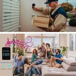 Sonnette Sans Fil Extérieure Automatique étanche Sans Pile Monobloc BF 10 Sonnette Sans Fil Extérieure Automatique étanche Sans Pile Monobloc BF -Dagrand Magasin 73019904 4