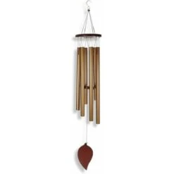 GP Grand Carillon éolien En Bambou Résistant Aux Intempéries