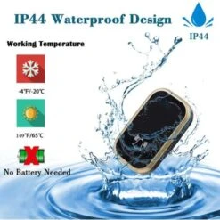 Sonnette Sans Fil D'extérieur étanche Et Automatique Sans Piles 8 Sonnette Sans Fil D'extérieur étanche Et Automatique Sans Piles -Dagrand Magasin 80263277 2