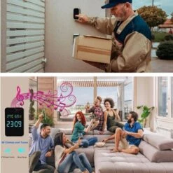 Sonnette Sans Fil D'extérieur étanche Et Automatique Sans Piles 9 Sonnette Sans Fil D'extérieur étanche Et Automatique Sans Piles -Dagrand Magasin 80263277 3