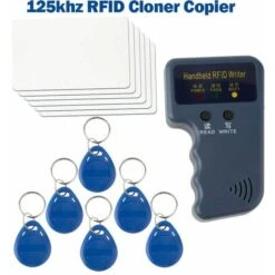 Programmeur De Cartes D'identité RFID, Copieur/lecteur/écrivain De Porte-clés Inscriptibles.