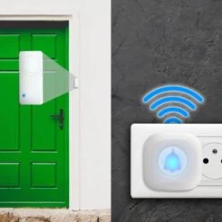 Sonnette Sans Fil Ni Piles - Carillon Électronique Étanche IP44 - Témoin Lumineux - Portée 100m - 36 Mélodies - 4 Niveau De Volume 11 Sonnette Sans Fil Ni Piles - Carillon Électronique Étanche IP44 - Témoin Lumineux - Portée 100m - 36 Mélodies - 4 Niveau De Volume -Dagrand Magasin 81923098 5