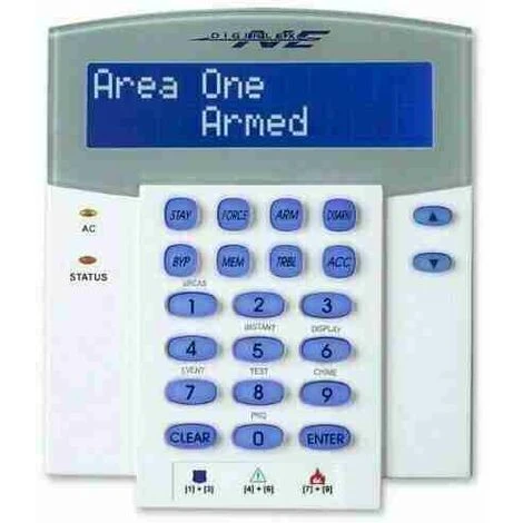 Clavier D'alarme Avec Code D'affichage LCD : K641+ 3 Clavier D'alarme Avec Code D'affichage LCD : K641+