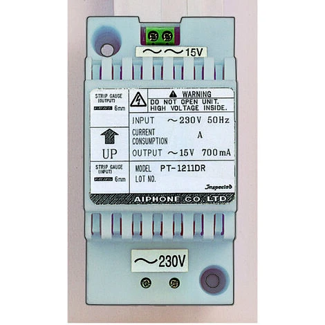 Transformateur Modulaire - 3 Modules - Aiphone Pt1211dr 3 Transformateur Modulaire - 3 Modules - Aiphone Pt1211dr