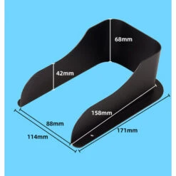 SVKBJROY Protection Sonnette Exterieur Pluie, Housse De Pluie, En Acier Inoxydable Durable, Convient Aux Prise Exterieur, Sonnette Ring, Sonnette Techole Sans Fil Exterieur 8 SVKBJROY Protection Sonnette Exterieur Pluie, Housse De Pluie, En Acier Inoxydable Durable, Convient Aux Prise Exterieur, Sonnette Ring, Sonnette Techole Sans Fil Exterieur -Dagrand Magasin 83788681 2