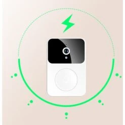 SVKBJROY Sonnette Intelligente, Sonnette Visuelle, Sonnette Sans Fil Intelligente.Caméra WiFi HD Sonnette De Sécurité Vision Nocturne, Enregistrement Vidéo Bidirectionnel Sonnette Visuelle Vocale 5 SVKBJROY Sonnette Intelligente, Sonnette Visuelle, Sonnette Sans Fil Intelligente.Caméra WiFi HD Sonnette De Sécurité Vision Nocturne, Enregistrement Vidéo Bidirectionnel Sonnette Visuelle Vocale -Dagrand Magasin 83788692 2