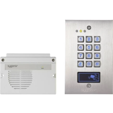 Sygonix 1582021 Serrure à Code Encastré IP66 Avec Clavier éclairé, Avec Unité De Contrôle Séparée 3 Sygonix 1582021 Serrure à Code Encastré IP66 Avec Clavier éclairé, Avec Unité De Contrôle Séparée