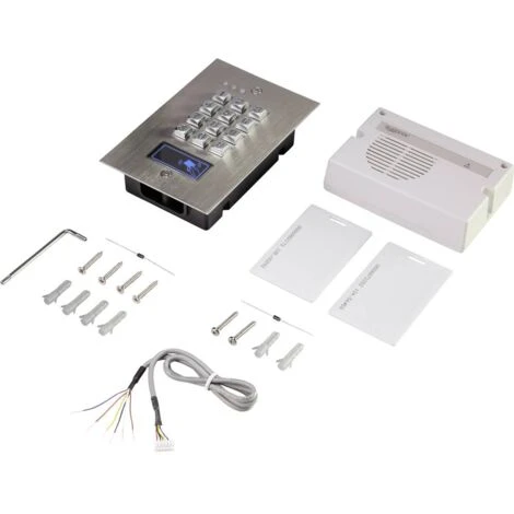 Sygonix 1582021 Serrure à Code Encastré IP66 Avec Clavier éclairé, Avec Unité De Contrôle Séparée 4 Sygonix 1582021 Serrure à Code Encastré IP66 Avec Clavier éclairé, Avec Unité De Contrôle Séparée – Image 2