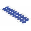 20pcs Reecriture Inscriptible 125KHz RFID Tag Keyfob Keychain Cartes Copieur Pour Le Controle D'acces, Bleu